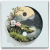 Vymalujsisam.sk Maľovanie podľa čísiel - Jin Jang Príroda Veľkosť: 50x50cm, Rám: Na plastovej doske