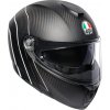 AGV SPORTMODULAR MULTI PLK REFRACTIVE CARBON/SILVER Velkosť: XXS