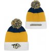 Outerstuff Detská zimná čiapka Nashville Predators NHL Essentials Cuffed Knit W Pom