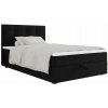 Čalúnená jednolôžková posteľ boxspring FANO P - cosmic 100 / 90x200 / áno