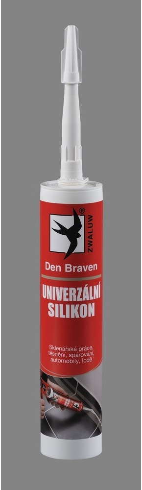 DEN BRAVEN univerzálny silikón 310g hnedy