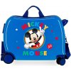 JOUMMABAGS Detský kufrík na kolieskach Mickey Circle Blue MAXI 34 l