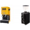Gaggia Classic E24, yellow + Stone Espresso Pebble, black