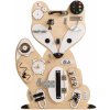 Foxy Family Activity board prírodná líška so stojanom