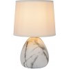 Lucide MARMO stolná lampa E14/40W White 47508/81/31