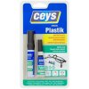 Lepidlo Ceys SPECIAL PLASTIK, na obtiažne plasty, sekundové, 3g + 4ml 020293