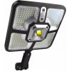 Izoxis 22736 Pouličné osvetlenie solárne 220 LED COB, IP65, 8 W, čierne