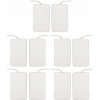 10x GÉLOVÁ ELEKTRODA PRE ELEKTROSTIMULÁTOR 7X12CM