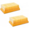 2x plochý filter pre vysávač Kärcher WD4, WD5, WD6, MV4, MV5, MV6 neoriginálny