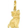 Silvego Prívesok Mačka Yorika zo žltého zlata FNN21173PGY