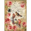 Ryžový papier Stamperia A4 - DFSA4034 1ks ((210x297mm) 28g)