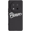 Picasee silikónový čierny obal pre Honor Magic7 Lite 5G - Picasee - old logo - white