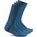  Craft ponožky Warm 2-Pack 1905544-999900 čierna