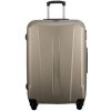 Cestovné kufre stredné na kolieskach Puccini 75L litrov champagne ABS03B 6 PARIS