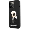 Karl Lagerfeld Liquid Silicone Ikonik NFT iPhone 13 čierne