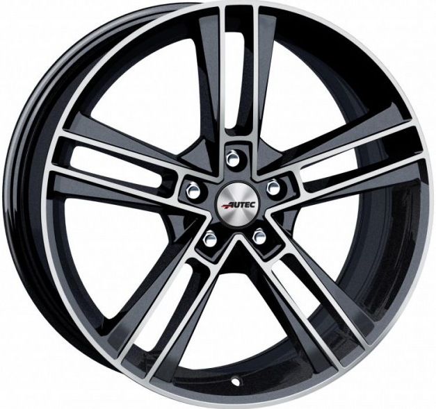 AUTEC Rias 8,5x19 5x112 ET30 black metallic polished