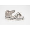 Protetika - Detské dievčenské sandálky LAILA SILVER Veľkosť: 25, Veľkosť od päty k špičke v cm: 16