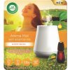 Air Wick Aroma difuzér Aroma vaporizér bílý + Náplň Šťastné chvilky