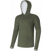 Giants fishing funkčné tričko s dlhým rukávom UV50+ Hoodie Dark Green