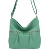 Dámská kabelka listonoška Herisson svetlozelená 1052L2096