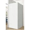 Hüppe Astra Bočná stena, 80 cm, strieborný profil/sklo Sand Plus PX0202.069.316