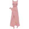 Mušelínový usínáčik New Baby Cat pink