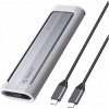Disková kapsa Orico AXM2S-G2 M.2 NVME/NGFF USB-C 10Gb/s - šedá