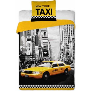 Jerry Fabrics bavlna obliečky New York Taxi 140x200 70x90