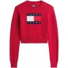 Tommy Hilfiger Svetre TJW SPARKLE FLAG SWE DW0DW21690 Červená