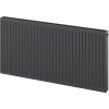 Mexen CC21 panelový radiátor 400 x 1800 mm, dolné stredné pripojenie, 1668 W, antracit - W6C21-040-180-66