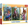 Trefl Zootropolis 2 Zvířecí vyšetřování 3v1 3x80 dielov