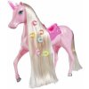 Simba Steffi Love Herní set Kůň pro princeznu bílo-fialový