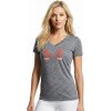 Tričko UNDER ARMOUR Tech SSV Graphic Twist Grey / Red M