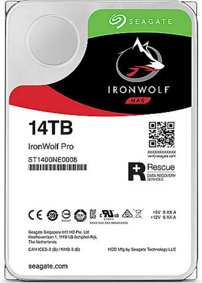 Seagate IronWolf Pro 14TB, ST14000NE0008