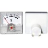 Voltmeter analógový mini, 100V DC