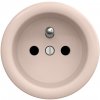 Kliklap Kliklap - Retro domová zásuvka bez rámčeka 230V staroružová KA0118 + záruka 3 roky zadarmo + záruka 3 roky zadarmo