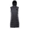 Dámska zateplená vesta ALPINE PRO, HARDA tmavo sivá XL