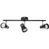 Stropné svietidlo ENALI 3xGU10 čierne 47cm Kanlux