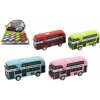 Teddies Autobus patrový kov/plast na zpětné natažení 9,5cm