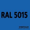 RAL 5015 akrylová auto farba lesklá alebo matná 1 liter + tužidlo + riedidlo (RAL5015 SKY BLUE originálny odtieň akrylovej farby s lakom ( ČSN4395 ))