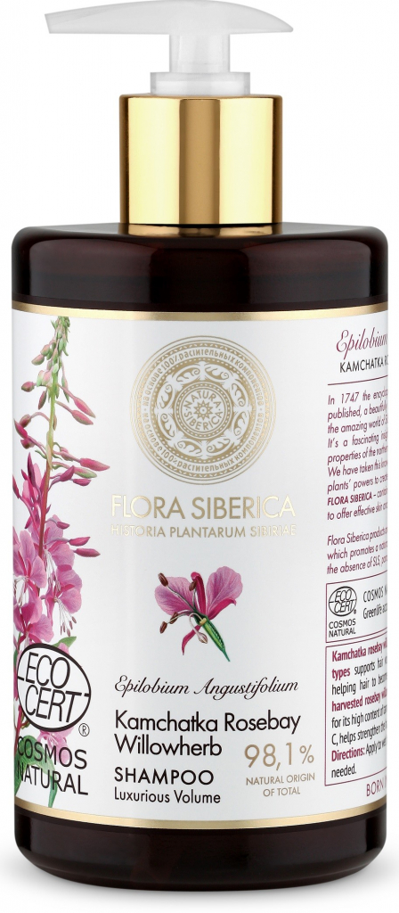 Natura Siberica Flora Siberica šampón na vlasy pre luxusný objem 480 ml od  8,5 € - Heureka.sk