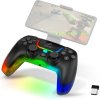 EVOLVEO Ptero2, bezdrôtový & drátový gamepad pre PC, PS3/4/5, iOS, Android, Switch, čierny PTERO2-BK