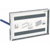 Geberit Príslušenstvo - Omega krycia doska, zalícovaná, s pohľadovým rámčekom 115.088.00.1
