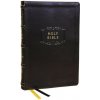 Kjv, Center-Column Reference Bible with Apocrypha, Leathersoft, Black, 73,000 Cross-References, Red Letter, Thumb Indexed, Comfort Print: King James V