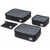 Herschel Kyoto Packing Cubes - Black Pouch: 1.6L Small: 7.2L Medium: 11.8L Large: 18.6L