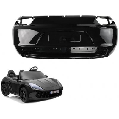 Lean Cars Zadný nárazník pre elektrické autíčko Perfecta YSA021 čierny lakovaný
