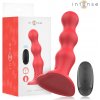 Intense - cody vibrator with suction cup red remote control