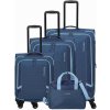 Cestovné kufre set 4ks Travelite Corsiica S,M,L,B 217 L modrá