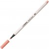 Fixka so štetcovým hrotom pre rôzne šírky čiar STABILO Pen 68 Brush, marhuľová