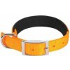Obojok pes SOFT NYLON oranžový 25mm / 50cm Zolux